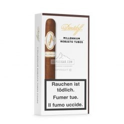 Davidoff Millenium Blend Robusto Tubos 3 cigares