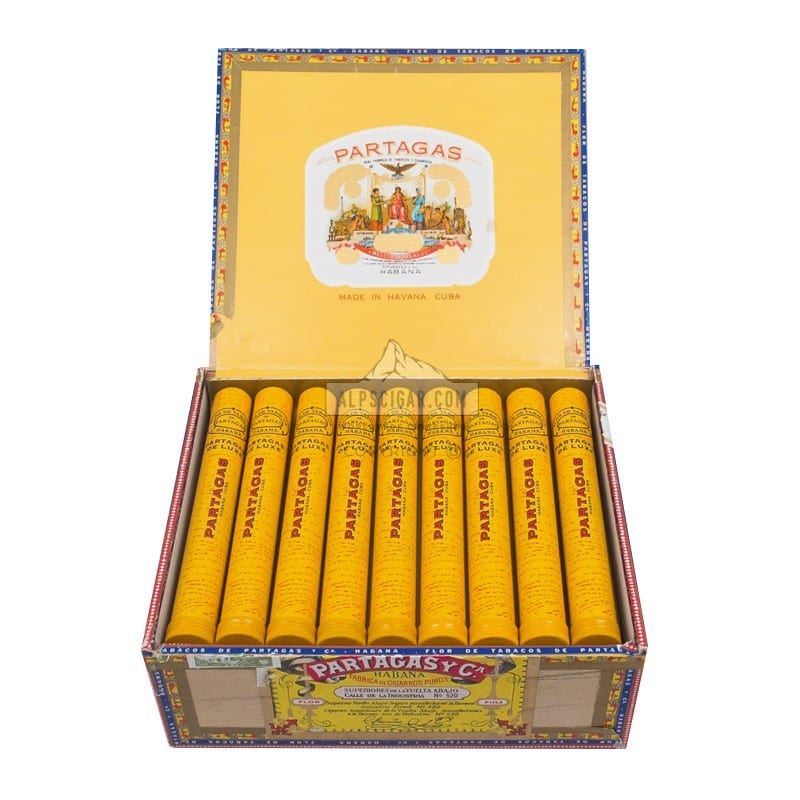 Partagas de Luxe Tubos 10 01