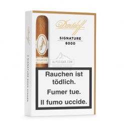 Signature 6000 cello 4 cigares