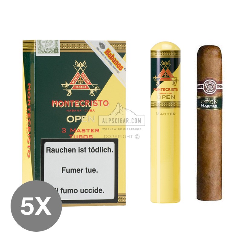 Montecristo Open Master Tubos 5x3 01