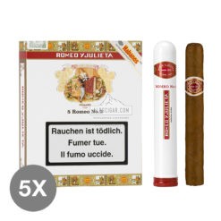 Romeo Y Julieta No 2 Tubos 5x5 01