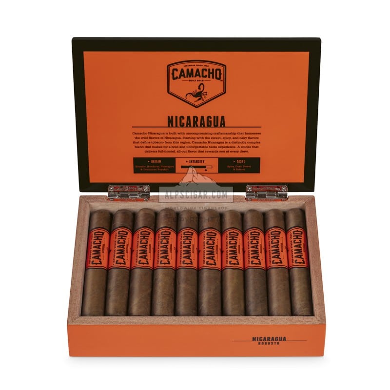 Camacho Nicaragua Robusto 20 01 br backup