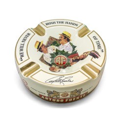 Cendrier Arturo Fuente We Will Never Rush The Hands Of Time Blanc 01 br backup