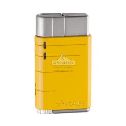 503YL Linea Single Lighter Electric Yellow br backup