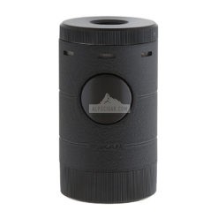 569BK Volta Quad Flame Tabletop Lighter Black br backup