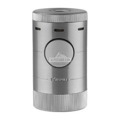 569SL Volta Quad Flame Tabletop Lighter Silver br backup