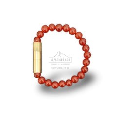 Punch Bracelet SOLO GOLD Carneliane br backup