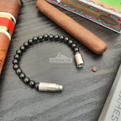 Punch bracelet – Onyx Noir mm