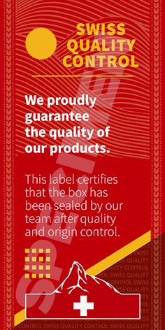 SP Stickers Label Seal Alps